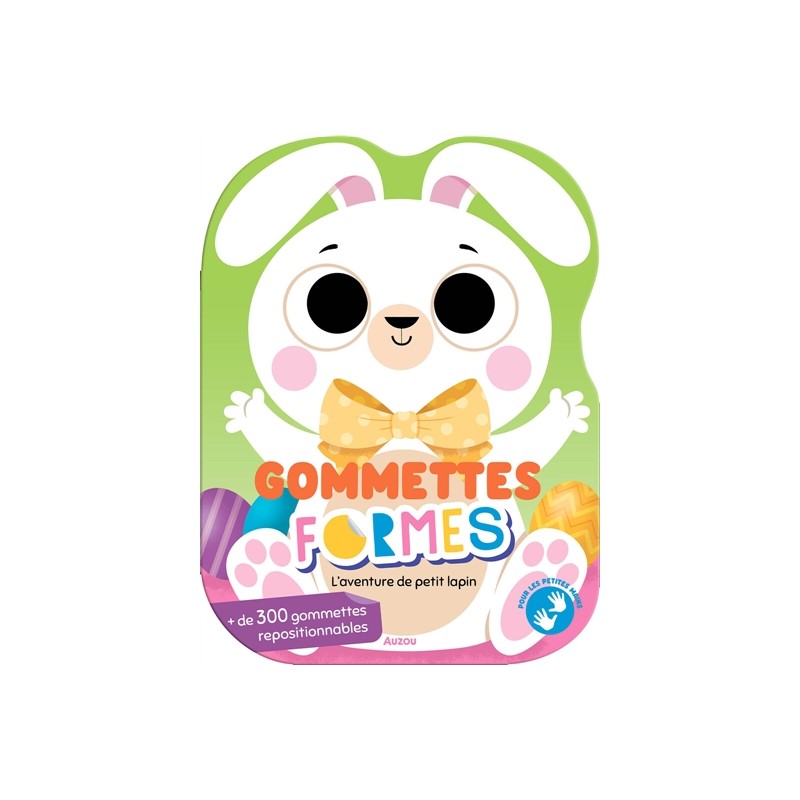 Gommettes formes : l'aventure de petit lapin