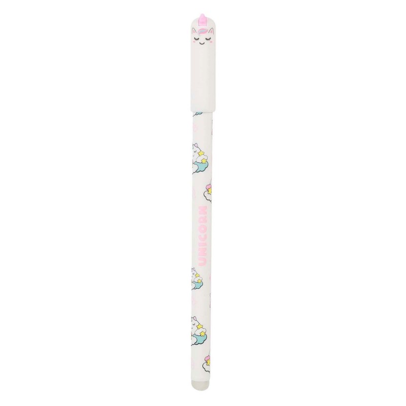 Stylo effaçable avec capuchon - Licorne Stylo effaçable avec capuchon - Licorne