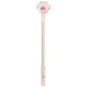Stylo pattes de chat - rose