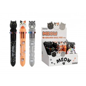 Bic à 10 couleurs - Chat