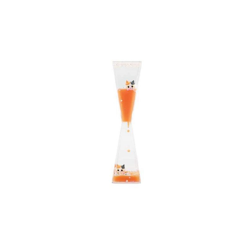 Sablier liquide - Chat roux Sablier liquide - Chat roux