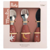 Set couverts silicone - Après la pluie