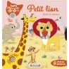 Livre marionnette - Petit lion dans la savane