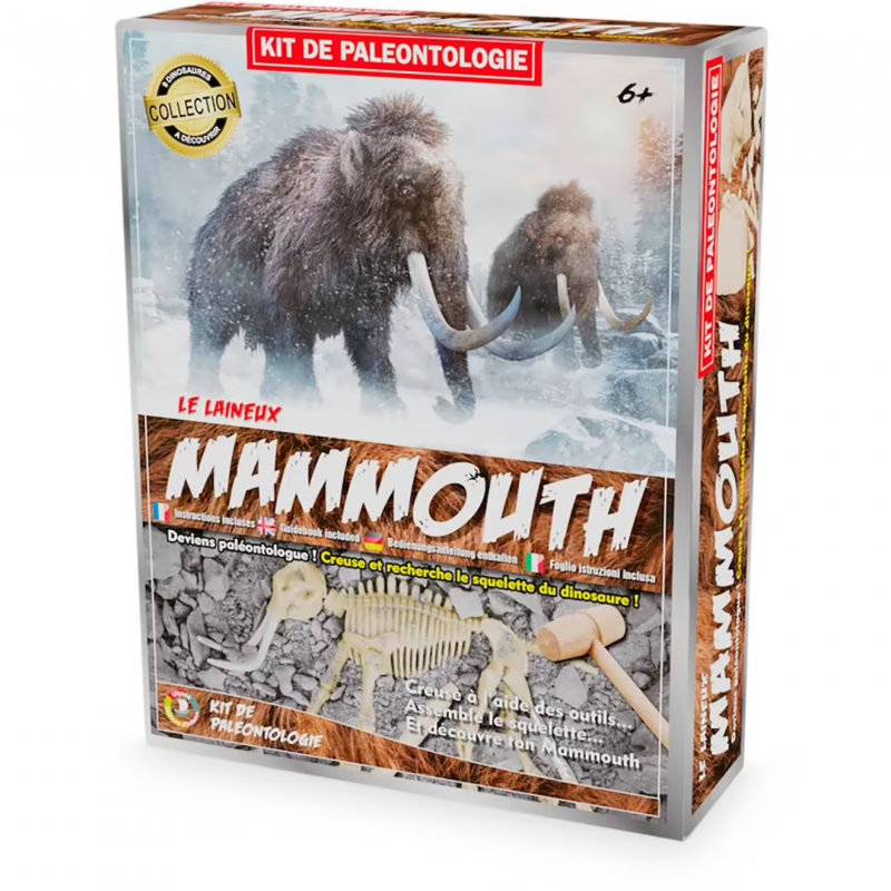 Kit de paléontologie - Mammouth Kit de paléontologie - Mammouth