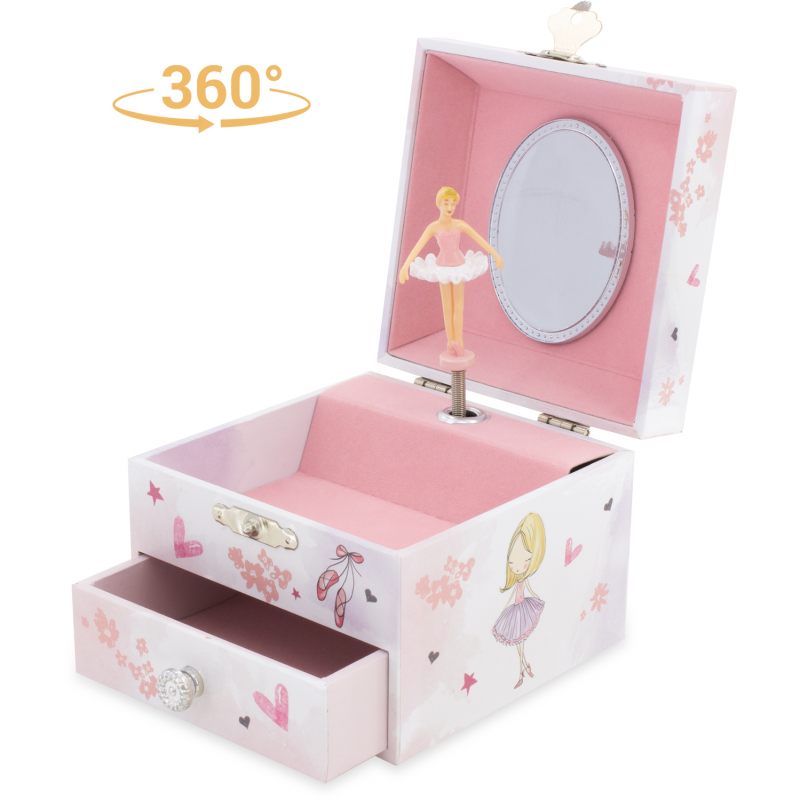 Coffre musical - Chaussons de danse Coffre musical - Chaussons de danse