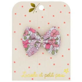 Barrette noeud ruban -...