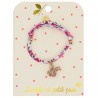 Bracelet Liberty - Wiltshire bougainvillé lapin