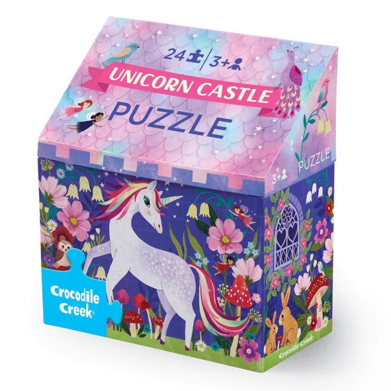 Puzzle maison - Le château des licornes ( 24 pcs) Puzzle maison - Le château des licornes ( 24 pcs)