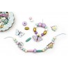 Coffret de perles en bois Papillon