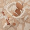 Little Dutch - Tricycle 4 en 1 Blanc fleuri