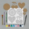 Kit de peinture à points - Girly