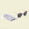 Lunettes de soleil Buzz - Crème léopard