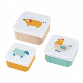 Set de 3 lunch box - La Ferme