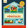 Le garage et ses véhicules : tire, tourne et fais glisser !