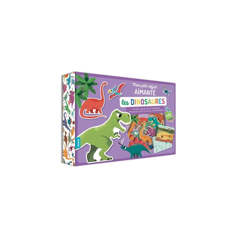 Mon petit coffret aimanté : Les dinosaures Mon petit coffret aimanté : Les dinosaures