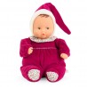 Mon doudou 28 cm - Babipouce Rose grenadine