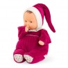 Mon doudou 28 cm - Babipouce Rose grenadine