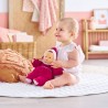 Mon doudou 28 cm - Babipouce Rose grenadine