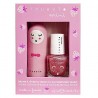 Coffret duo baume et vernis - Rose clair