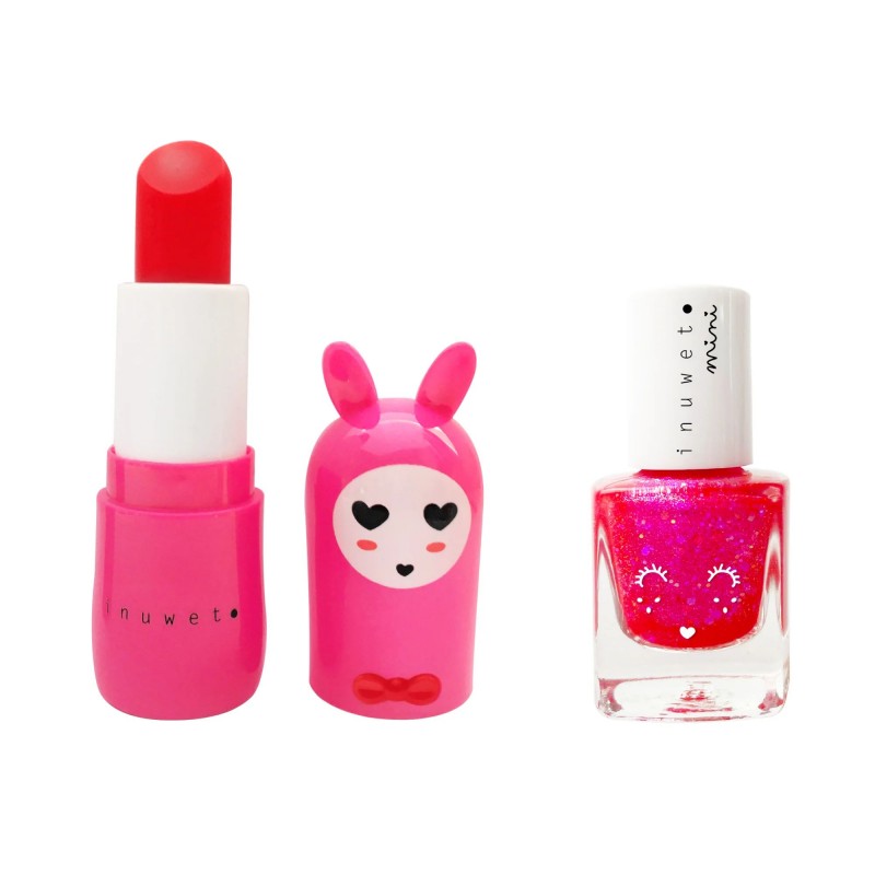 Coffret duo baume et vernis - Fushia Coffret duo baume et vernis - Fushia