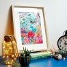 Coffret peinture au numéro - Petit Pinceau - Coral reef par Miranda Sofroniou