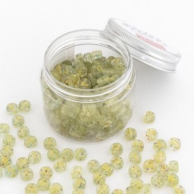 Pot perles lettres -...