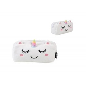 Trousse en peluche - Licorne