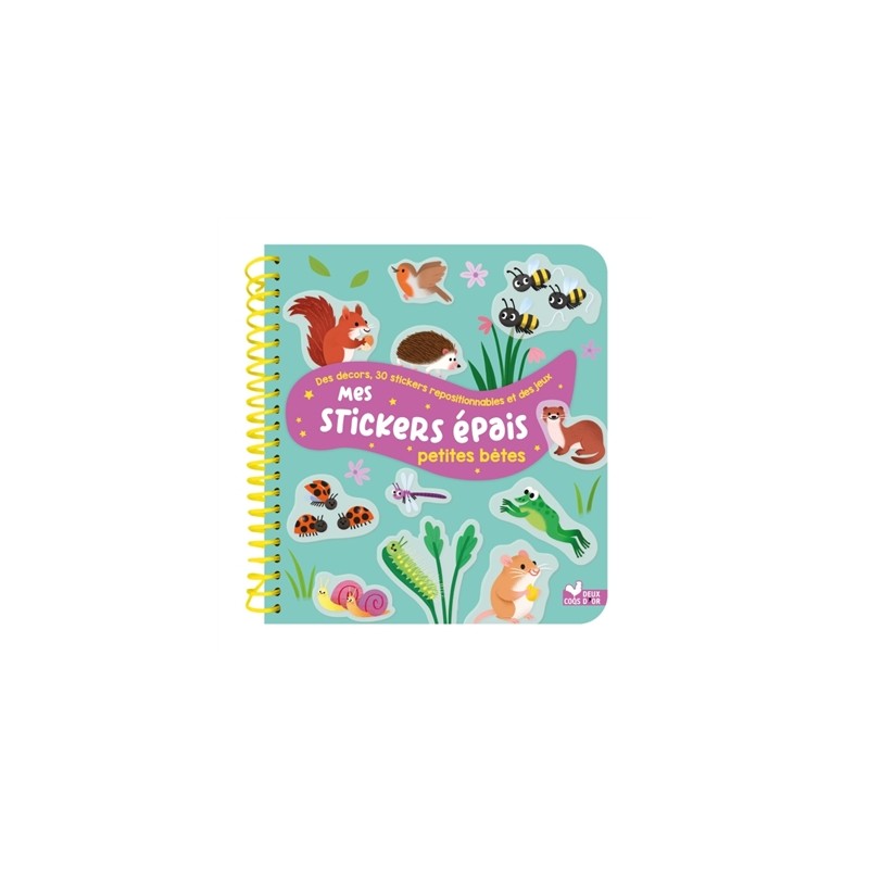 Mes stickers épais - Petites bêtes