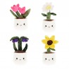 Peluche fleur - Tulipes roses