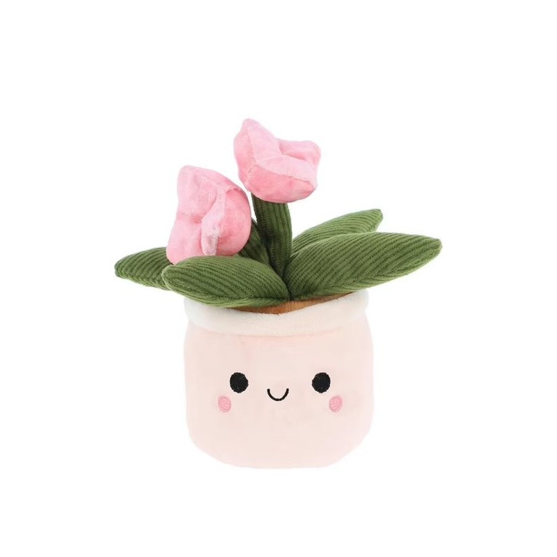 Peluche plante - Tulipes roses Peluche plante - Tulipes roses