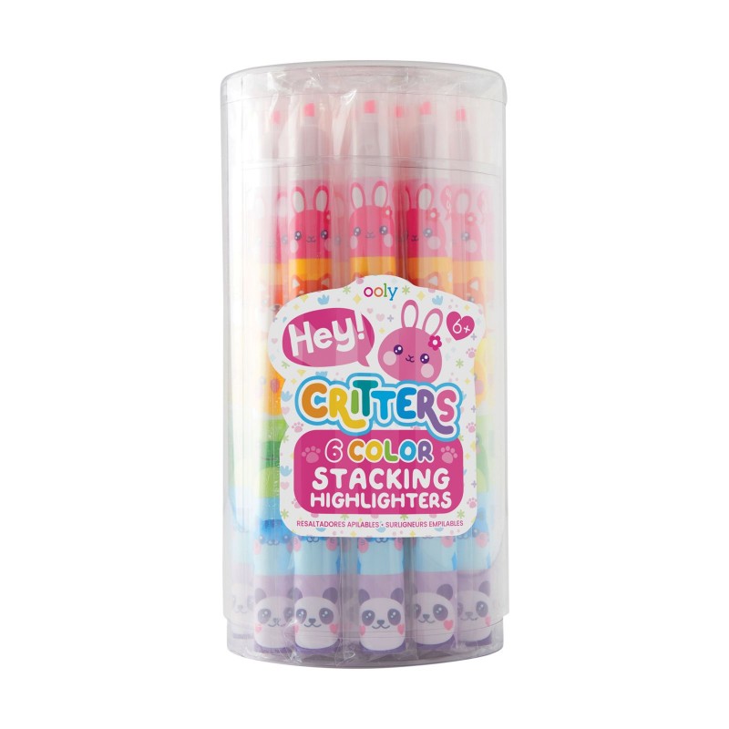 Hey Critters - Surligneurs empilables Hey Critters - Surligneurs empilables