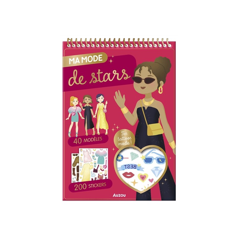 Ma mode de stars : 40 modèles : 200 stickers - des tattoos ! Ma mode de stars : 40 modèles : 200 stickers - des tattoos !