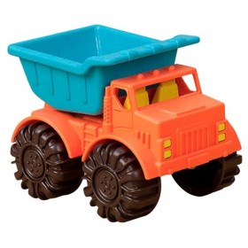 Petit camion benne - Orange...