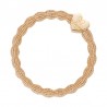 ByEloise bracelet élastique coeur doré - Métallique doré