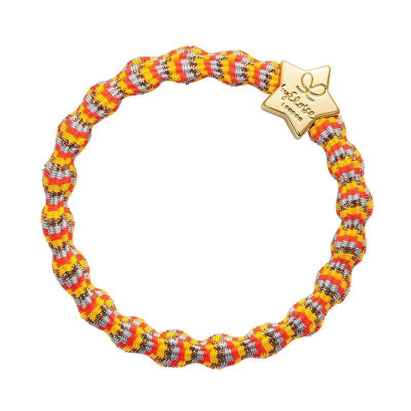 ByEloise bracelet élastique étoile dorée - Métallique tropicana ByEloise bracelet élastique étoile dorée - Métallique tropicana