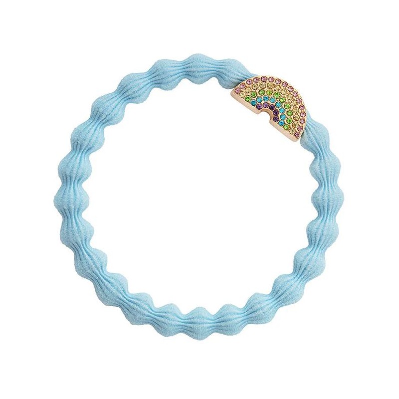 ByEloise bracelet élastique bling - Arc-en-ciel bleu ciel ByEloise bracelet élastique bling - Arc-en-ciel bleu ciel