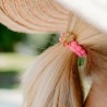 ByEloise bracelet élastique bling - Palmier rose néon