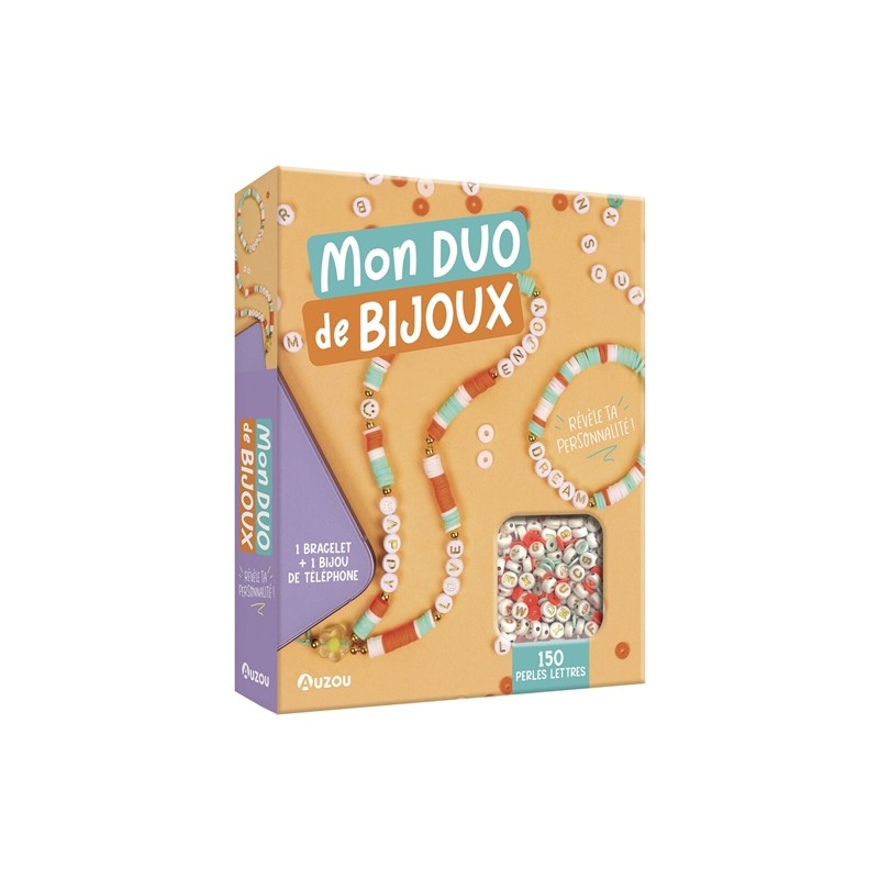 Mon duo de bijoux - 1 bracelet + 1 bijou de téléphone - Révèle ta personnalité !