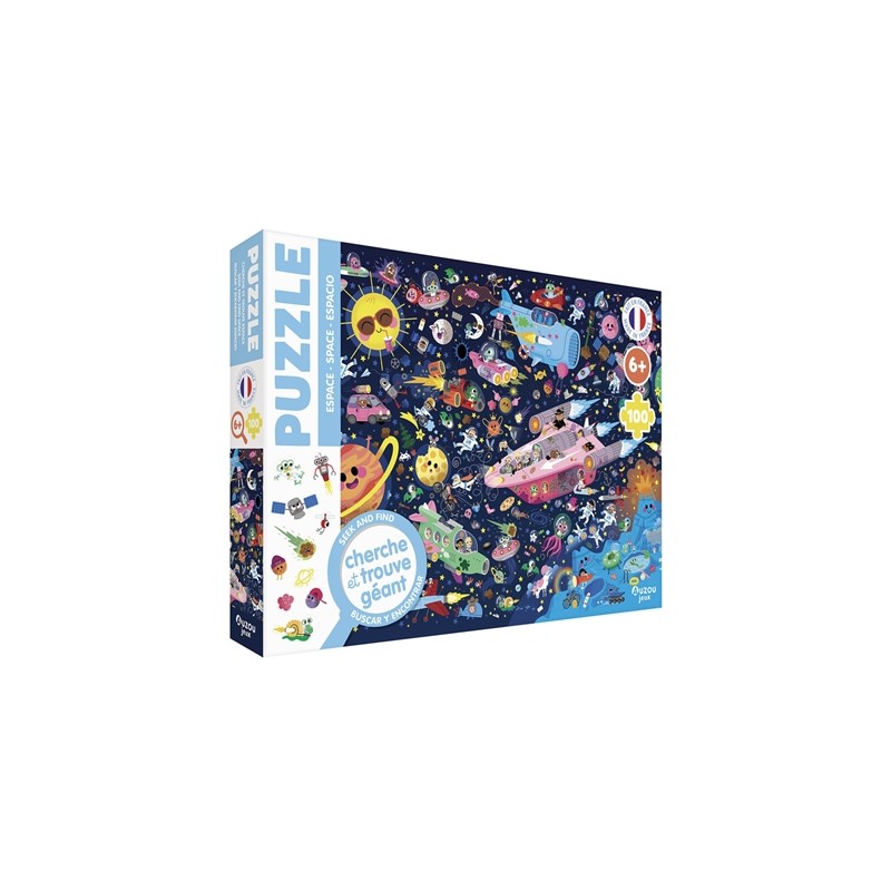 Puzzle cherche et trouve 100 pièces : Espace Puzzle cherche et trouve 100 pièces : Espace