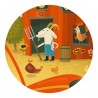 Puzzle silhouette - Le tracteur