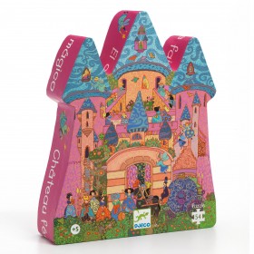 Puzzle silhouette - Château...