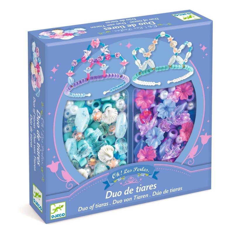 Oh! Les perles - Duo de tiares, bleu Oh! Les perles - Duo de tiares, bleu