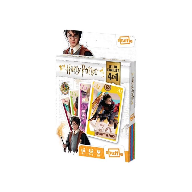 Jeu de familles 4 en 1 Harry Potter