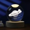 Lampe boule de verre médium - Saturne