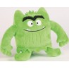Le monstre des couleurs : mini peluche monstre verte
