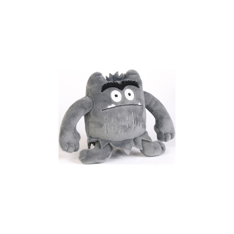 Le monstre des couleurs : mini peluche monstre grise Le monstre des couleurs : mini peluche monstre grise