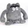 Le monstre des couleurs : mini peluche monstre grise