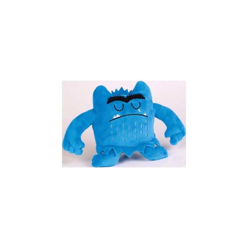 Le monstre des couleurs : mini peluche monstre bleue Le monstre des couleurs : mini peluche monstre bleue