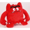 Le monstre des couleurs : mini peluche monstre rouge
