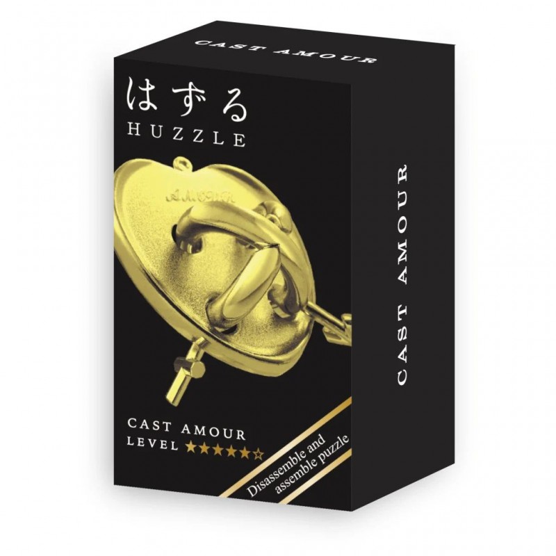 Casse-tête - Mini Huzzle Cast Amour (Gold) Casse-tête - Mini Huzzle Cast Amour (Gold)